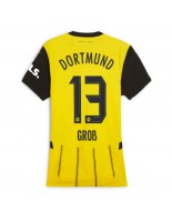 Borussia Dortmund Pascal Gross #13 Domácí Dres pro Dámské 2024-25 Krátký Rukáv